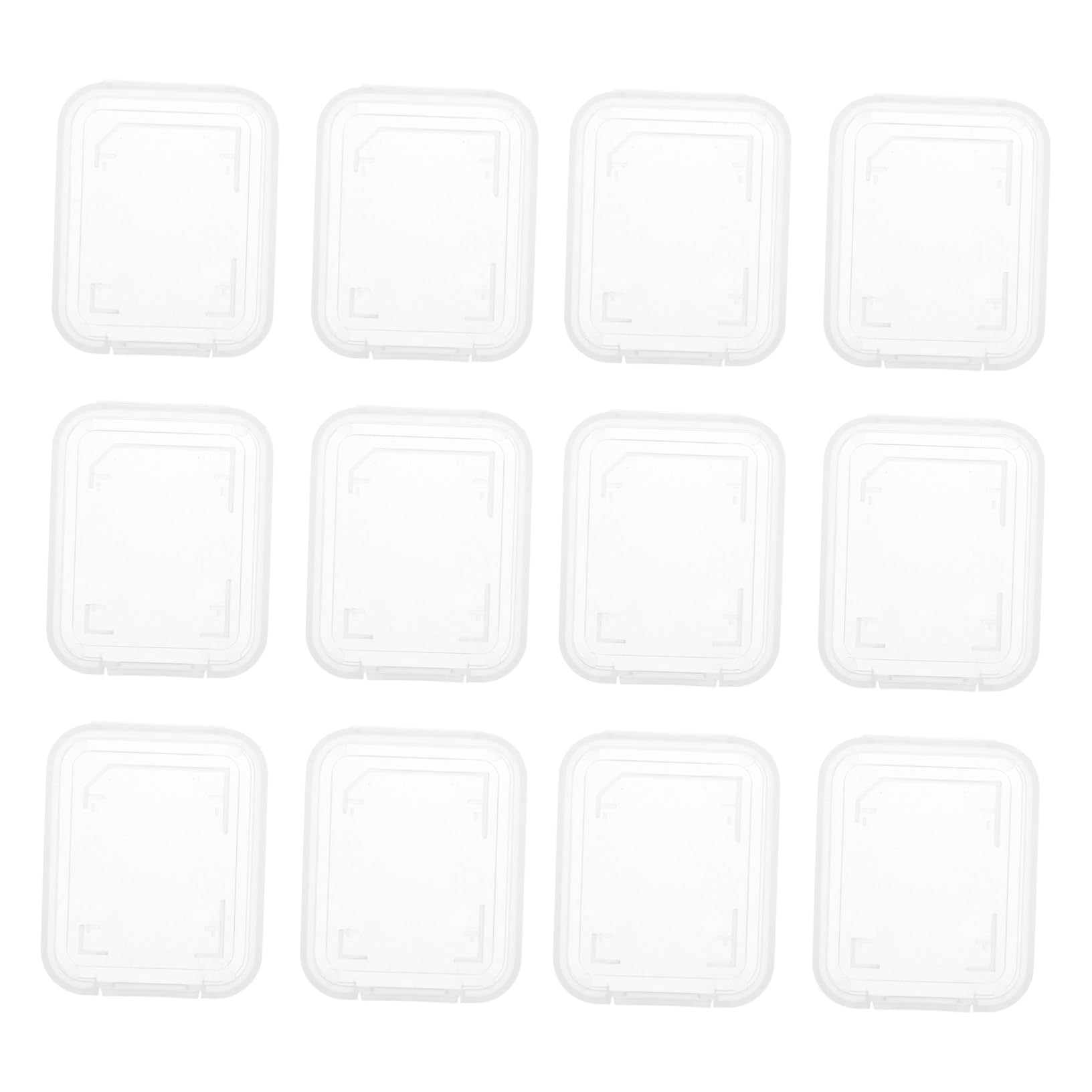 BRIGHTFUFU 20pcs Memory Card Storage Case Compact Retro Design for Memory Cards Protects Against Damage and Dirt for Travel and Organization