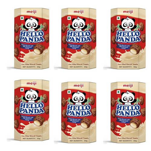 Image of meiji Hello Panda Biscuits (Cocomilk, 6.00),300 G