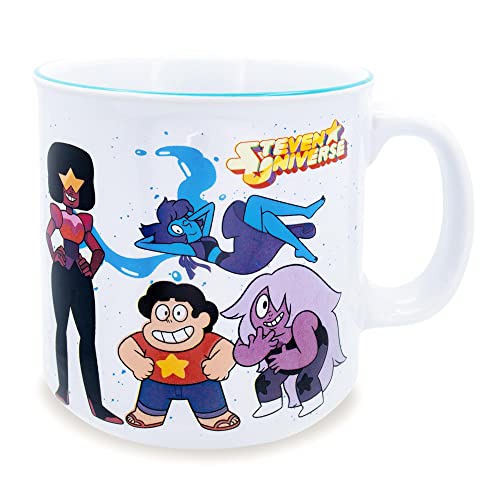 Taza Camper Steven Universe Crystal Gems de Cerámica 20 oz miniatura 1