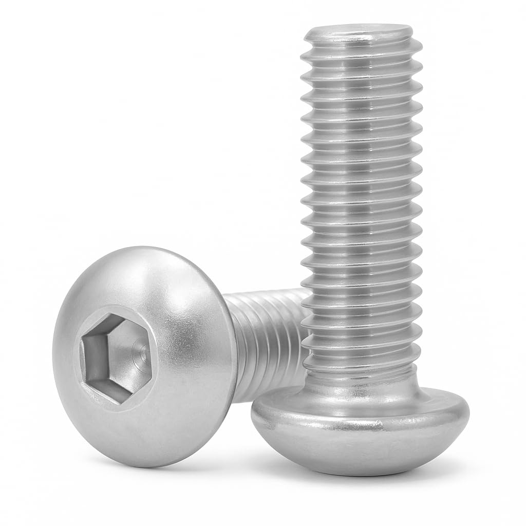 Viti Testa Tappo Presa M2-M6 A4 Grado Marino Acciaio Inox Bulloni