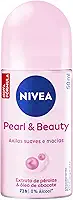 NIVEA Desodorante Roll-on Pearl & Beauty 50ml - Proteção por 72h para axilas mais suaves e macias
