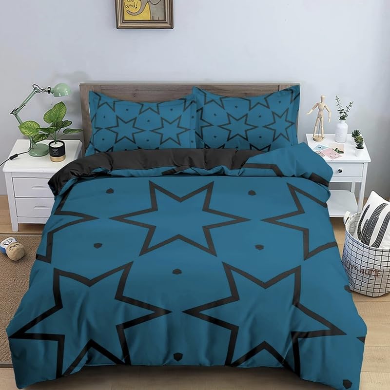 Parure de Lit 220x240 Adulte Motif Étoile pour une Chambre Cosy