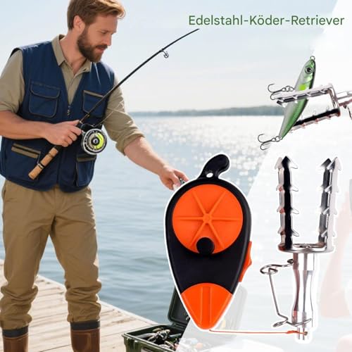 Outil de libération d'appât en acier inoxydable durable pour bateau