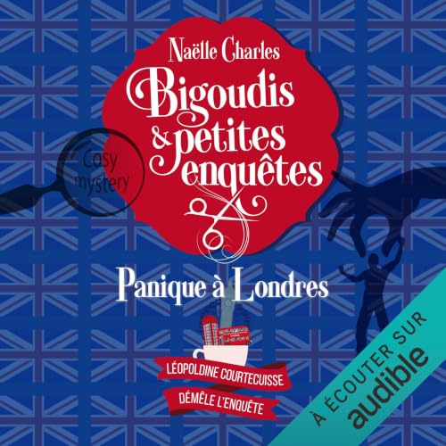 Diseño de la portada del título Panique &agrave; Londres
