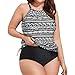 Traje de Dos Piezas Tankini Corto Tamaño Bluson Mujer Bañarse con Control de natación Traje de baño Tankini Traje de baño Top Tummy Plus Trajes de Bañadores Hombre Playa Cortos