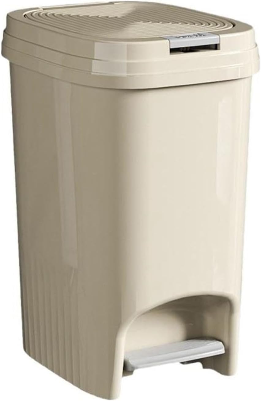 ゴミ箱 ふた付き 20L ダストボックス 角型 プッシュ ペダル式 ごみ箱 スリム 音無し おしゃれ 抗菌 密閉 消臭 トイレ 浴室