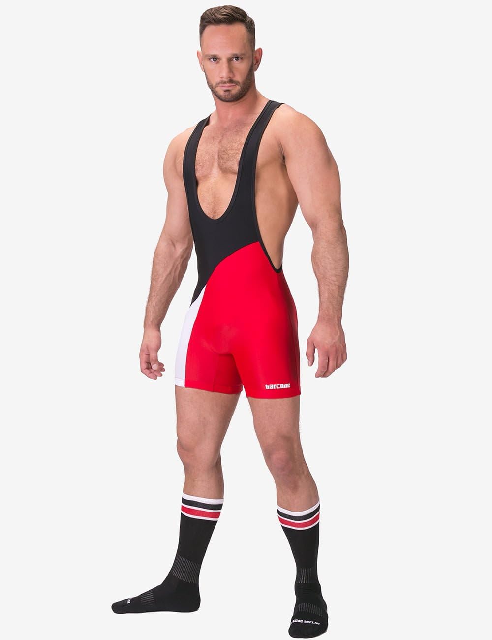 Barcode Berlin 91345 Singlet Luckenwalde - Wrestling Anzug - Ringer Anzug - Ringer Trikot