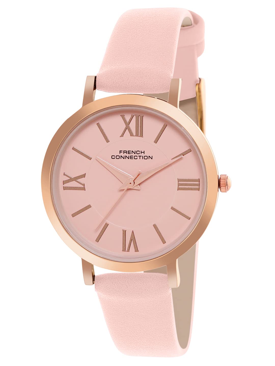 French Connection Analog Pink Dial Womens Leather Watch-Fcn00037E (B0B2K1RFF5) Amazon Price History, Amazon Price Tracker