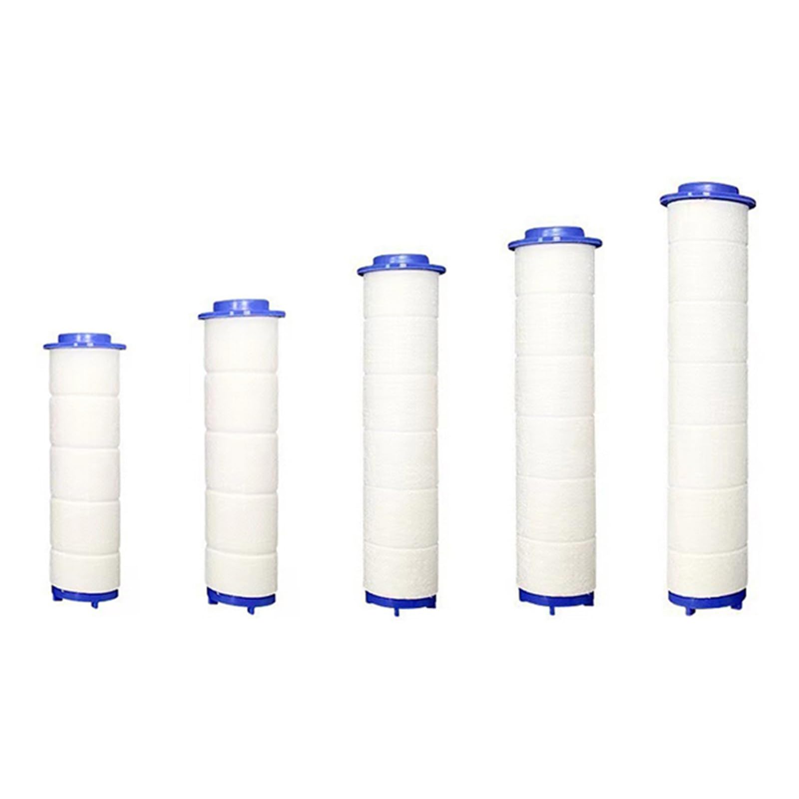 5Pcs Shower Head PP Cotton Filter Cartridge is Suitable for Most Handheld Rain Shower Bathtub Bathroom(80mm 5pcs)
