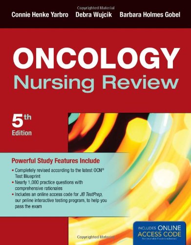 BOOK ALONE - Oncology Nursing Review: . 1449628826 Book Cover