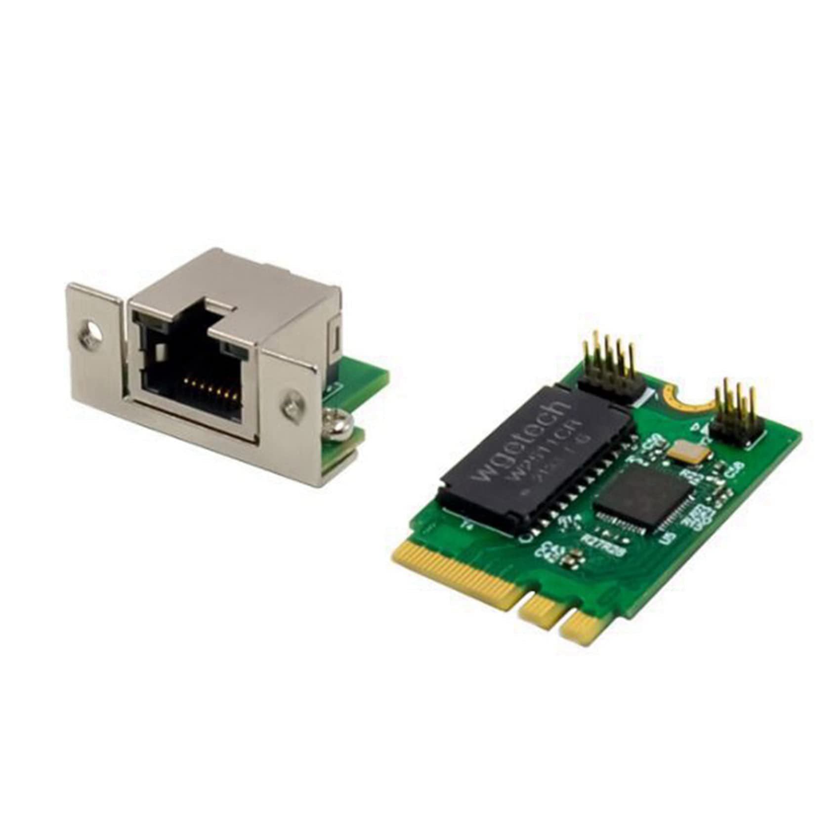 4X M.2 A+E Adattatore Ethernet 2.5G Scheda di Rete M.2 Multi-Gigabit 2.5G/1G/100M 8125B Com