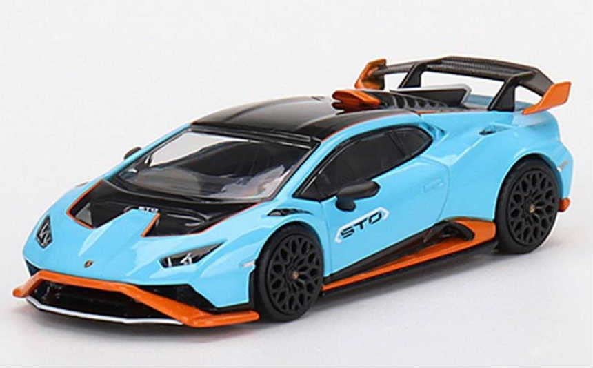 MINI GT Lamborghini Huracán STO Blu 475 Amazon.co.jp: 1/64 MINI-GT Lamborghini Huracan STO Blu