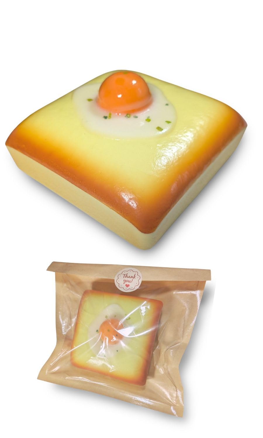 Amazon | Edges42 スクイーズ パン おもちゃ 食品サンプル ストレス