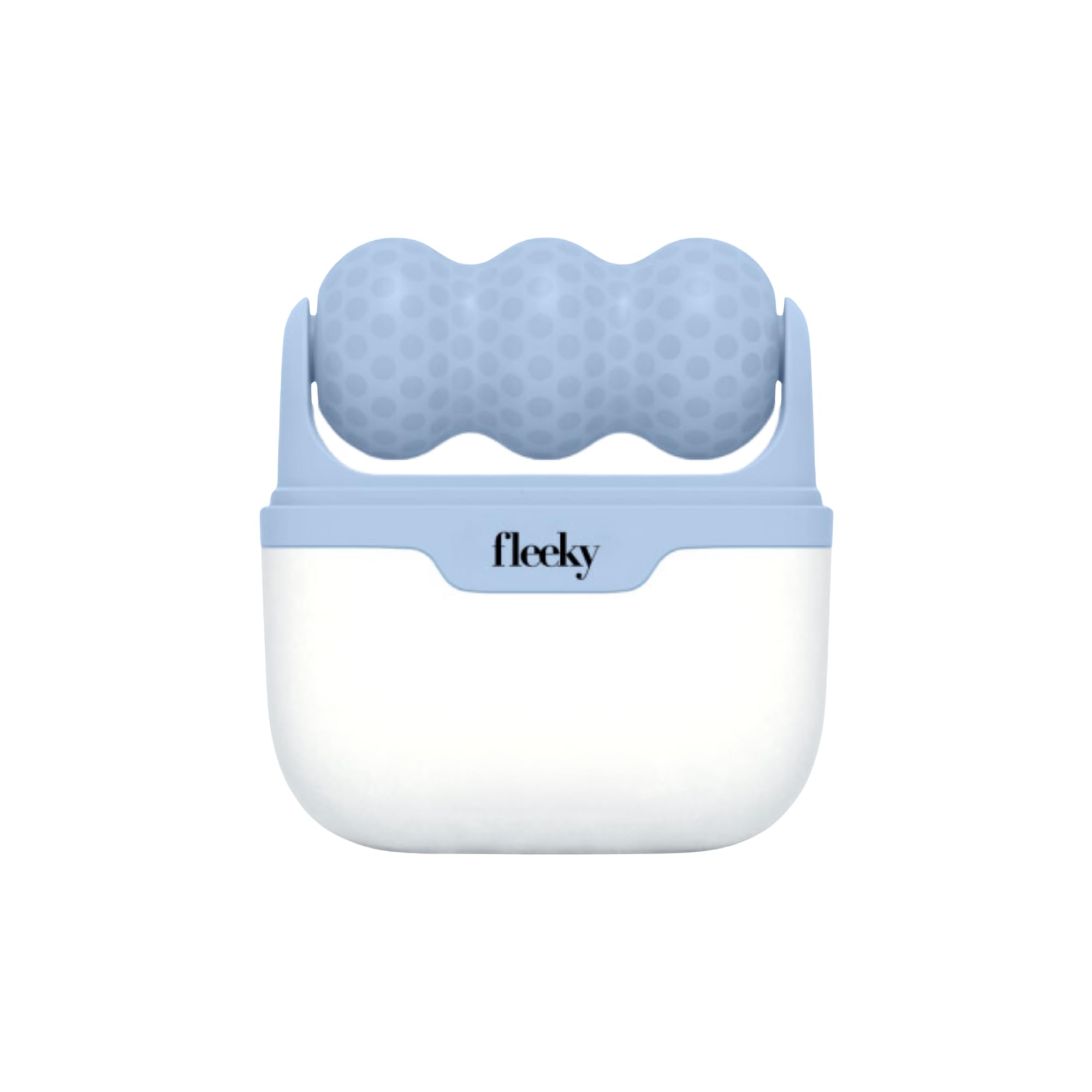 FLEEKY Ice Roller Face – Rullo per ghiaccio contro borse e rughe – Rullo per massaggio viso anti-invecchiamento, tonificazione del viso & Face Icing – Ideale per viaggiare