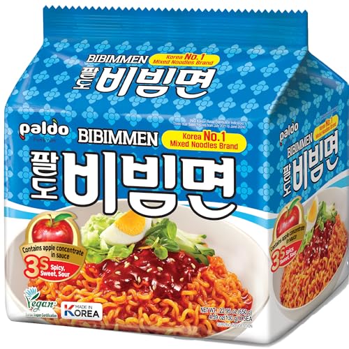 Paldo Bibim - Fideos orientales para hombre (10 unidades)