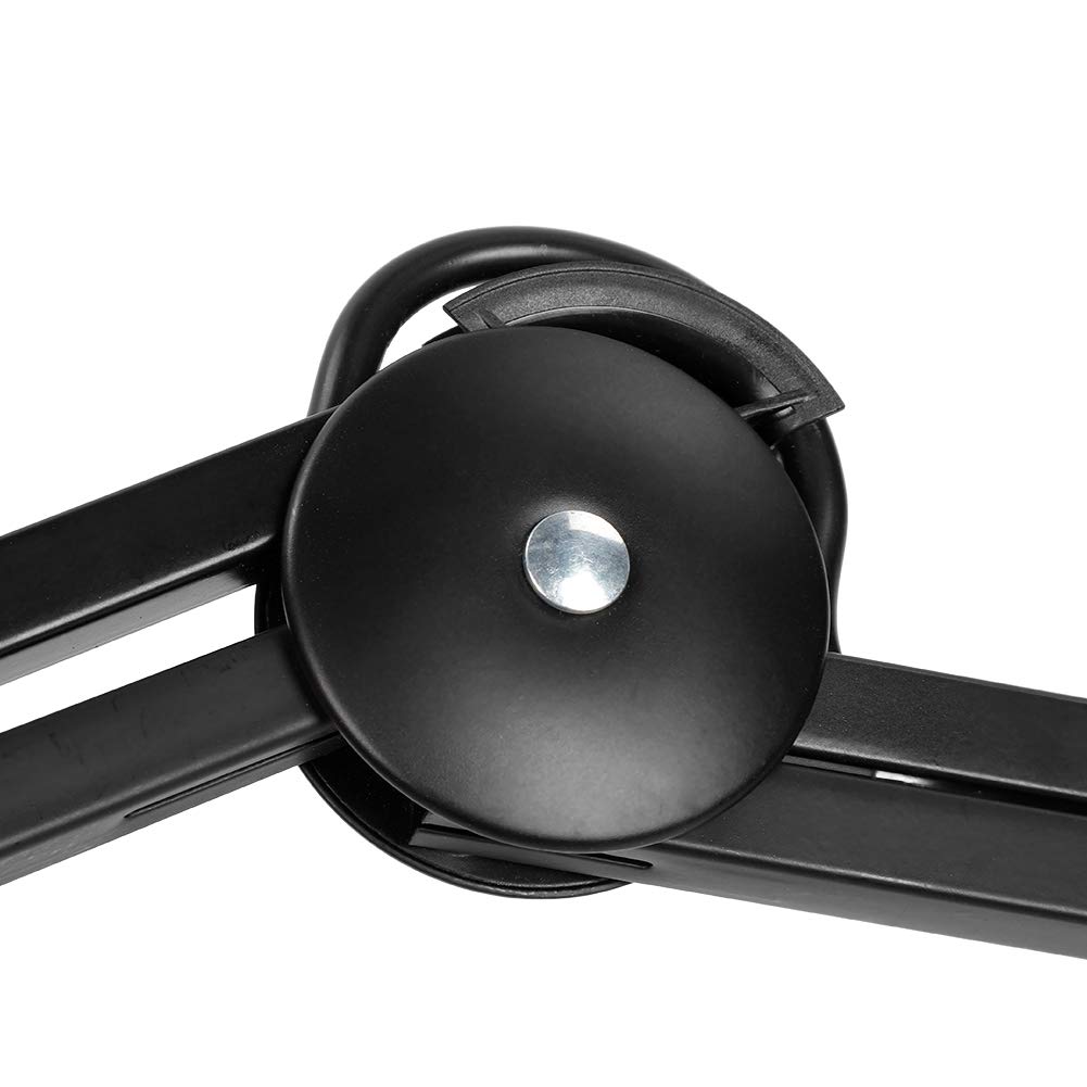 YWBL-WH Vergrößerungslampe mit Klemme, LED-Lupe mit 5-facher Vergrößerung,