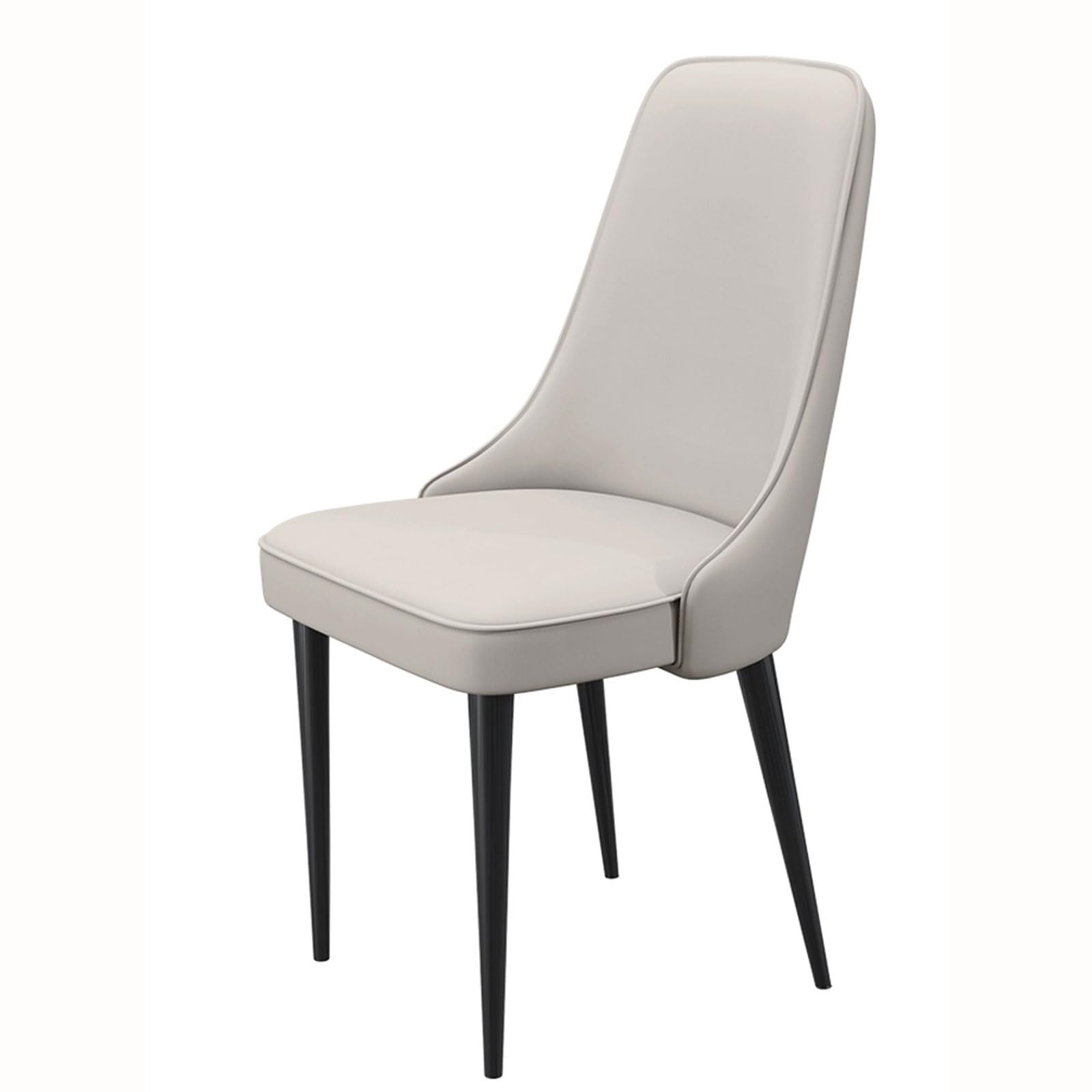 Chaises de salle à manger rembourrées lot de 4 pour cuisine et salon moderne