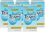 Gericare Artificial Tears Lubricant Eye Drops, 15 mL Per Bottle (5 Pack)