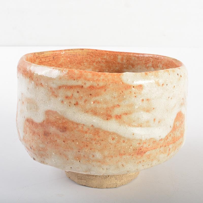 茶道具　志野焼　人間国宝　加藤孝造作　茶碗　共布共箱　M　R6892 Amazon.co.jp: 茶道具 志野焼 人間国宝 加藤孝造作 茶碗 共布共箱 M