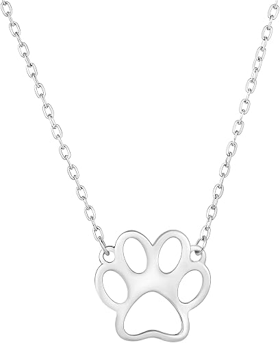 Sofia Milani - Collar para Mujeres en Plata de Ley 925 - Colgante de Pata - 5038