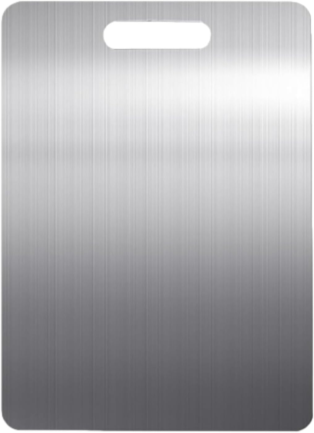 Planche à découper en titane double face durable et légère de taille L