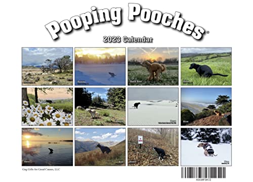 Pooping Pooches White Elephant Gag Gift Calendar #TOP4