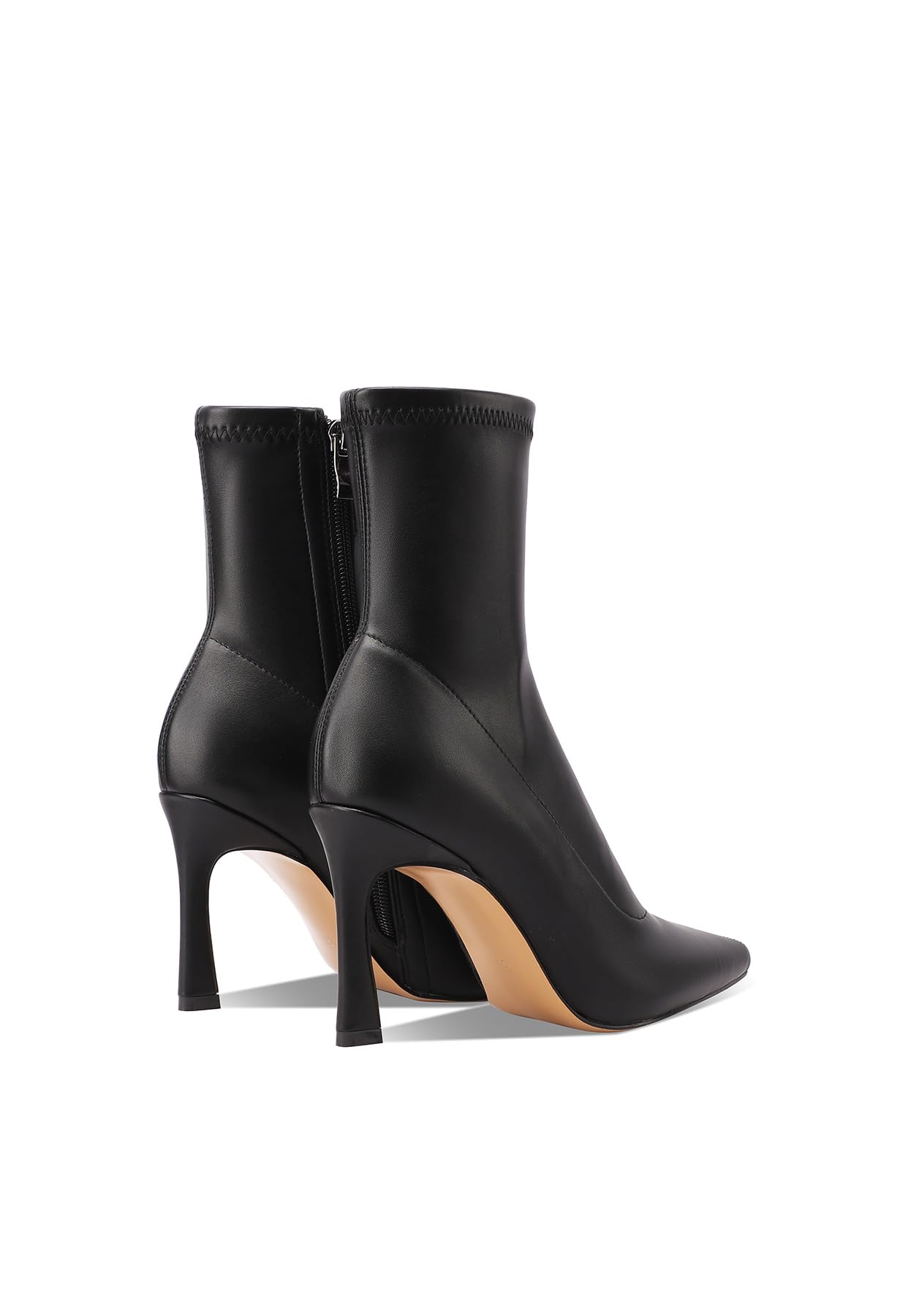 QUEEN HELENA Tronchetti Donna con Tacco Alto Stivaletti a Punta K4004