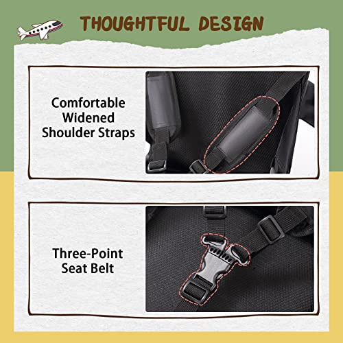 G TALECO Gear Assento de viagem atualizado para crianças, cadeira portátil, mala de passeio infantil