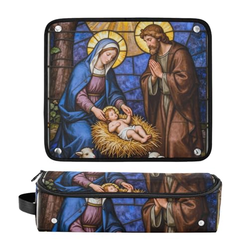 Bolsa de viaje para herramientas de cabello con estera resistente al calor, impermeable para plancha y accesorios de cuidado del cabello, esenciales para mujeres miniatura 3