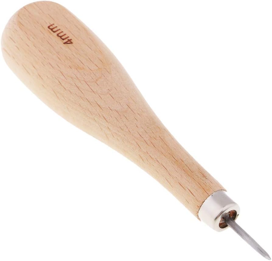 1 Set Leather Craft Stitching Awl for Sewing Leather Diamond Point(4 Pieces)