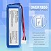 Battery for Charge 3, New Upgraded (8200mAh) Ultra High Capacity Li-Polymer Battery Replacement Compatible with Charge 3,GSP1029102A 330SL Speaker with Repair Tool Kit