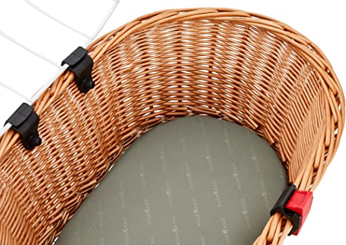 KlickFix Unisex Doggy Basket für Racktime Hundekorb, Beige, 36 x 52 46 cm EU