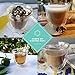 Kitchables Double Walled Glass Coffee Mugs Set of 4, 6oz Insulated Glass Coffee Mugs for Cappuccino, Latte, Tea, Espresso - Demitasse Latte Cup - Tazas Para Cafe