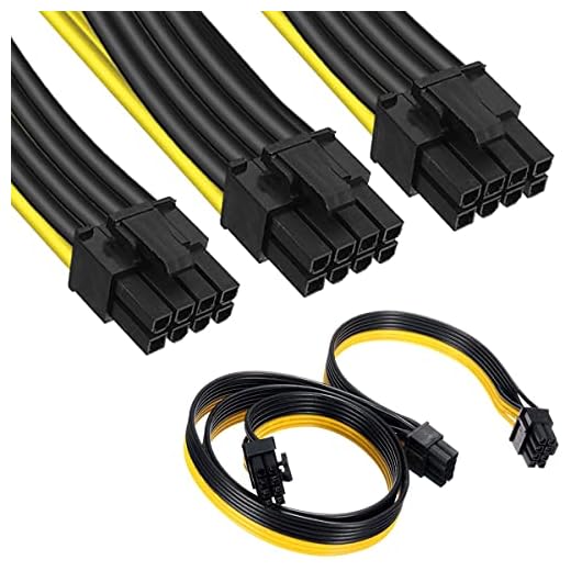 Xiatiaosann 8 pines macho a doble 2 X 8 pines (6 + 2) macho PCIe, GPU VGA 8 pines macho a 8 pines PCIe macho PCI Express Cable adaptador de corriente para Corsair fuente de alimentación