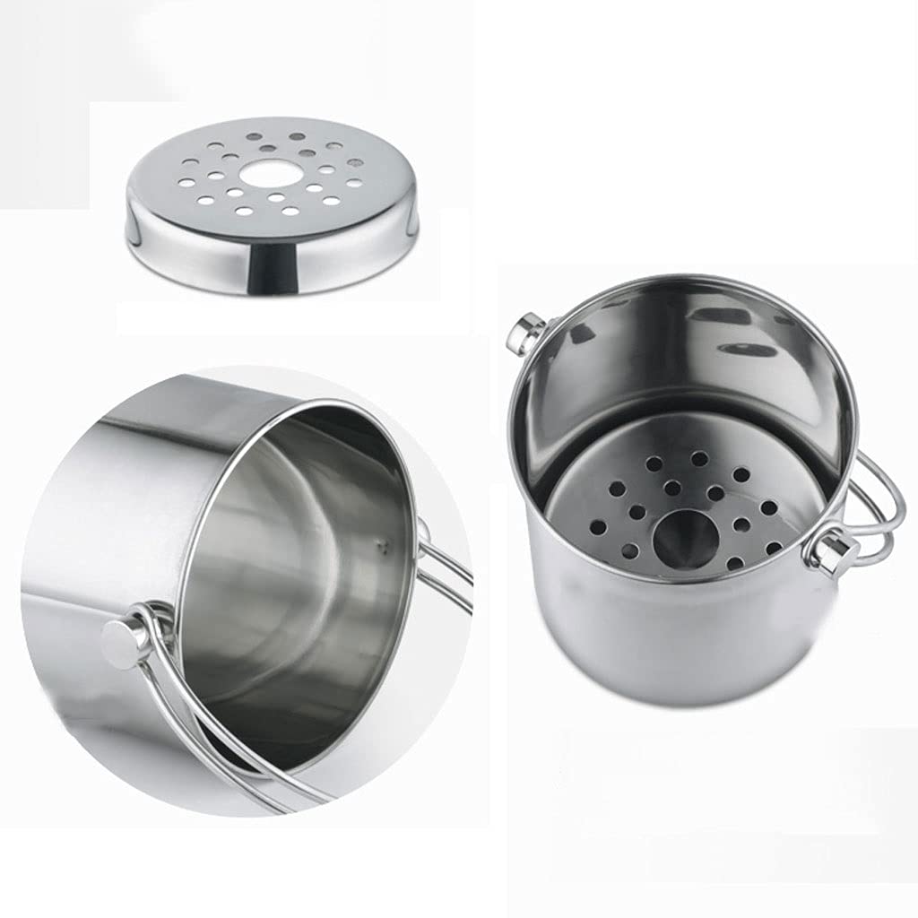 Cubitera Cubo De La Barra De La Barra De La Barra De Hielo De Acero Inoxidable Cubo De Cerveza De Cóctel Con Asa Restaurante Champagne Cubo Cubo De Bebidas Para El Hogar Cerveza Refrigerada Cubitera