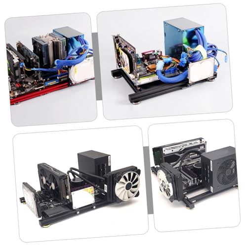DOITOOL Open Air ATX Motherboard Computer Case Frame DIY Chassis Bracket Support Graphics Card Protection Compatible with Standard Power Supply Board miniatura 6