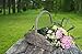 Rustic Shallow Style Grey Washed Wicker Fireside Log Basket Flower Basket Kindling Wood (Large)
