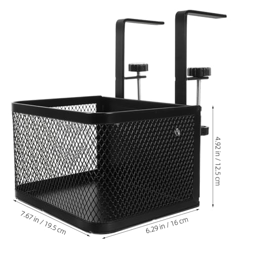 Panier à câbles pour bureau compact SHINEOFI en métal rigide durable