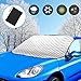 Produktbild Viedouce Frontscheibenabdeckung Auto,Windschutzscheibe Abdeckung Faltbare,Auto Windschutzscheibe mit Elastischen Haken,Winterabdeckung Frostschutz Eisschutz,Schneeschutz für Scheibenwischer