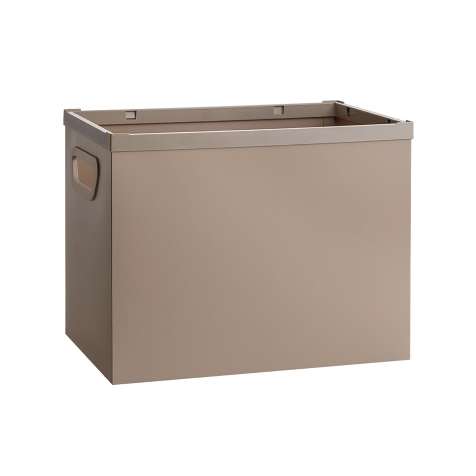 HDOYTXXM Storage and Filing Box with Handle, Foldable File Organiser and for Folder Magazine Book Document Organiser