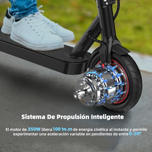 Variante de iScooter patinete electrico plegable 8.5 pulg 350W 30km