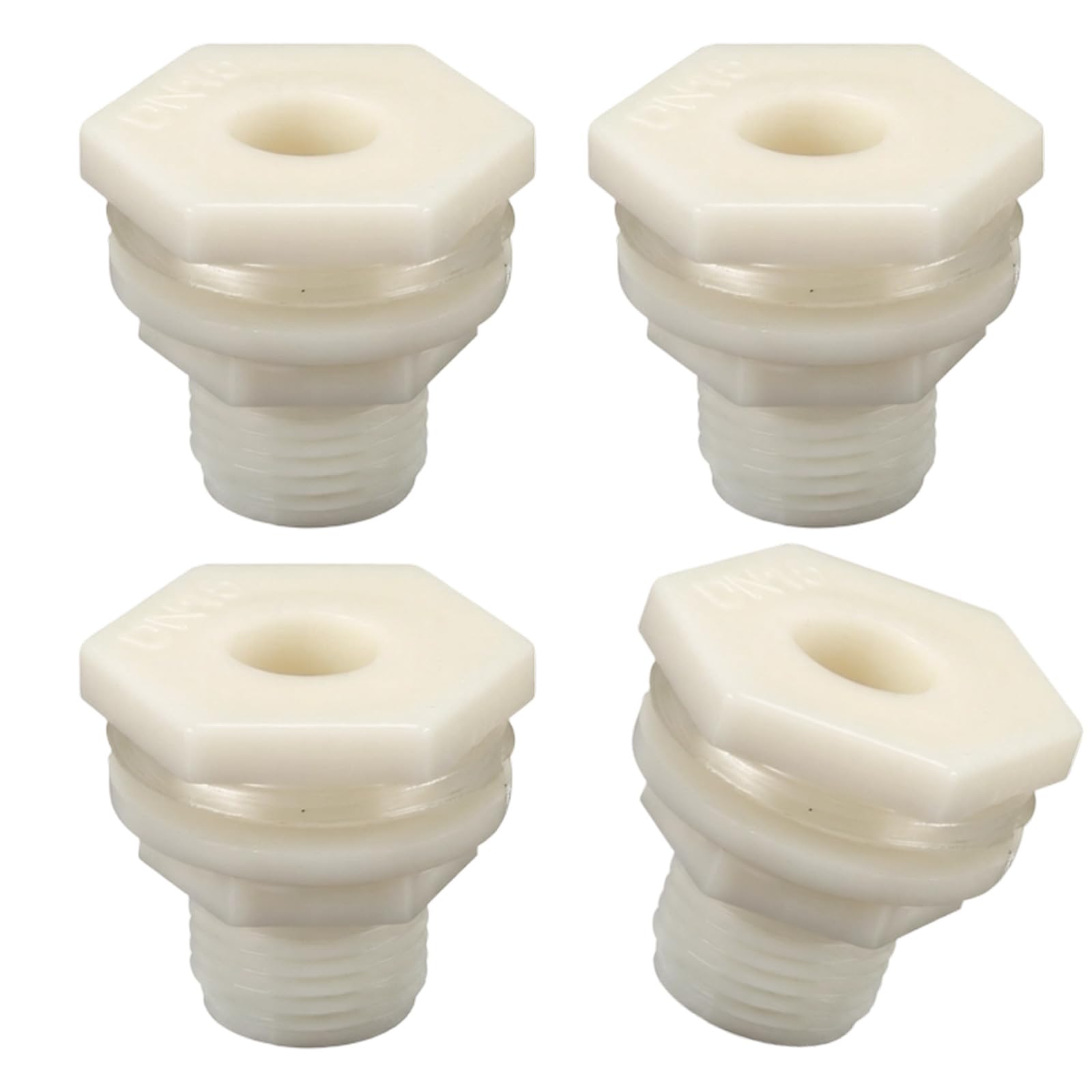 QIAOLIDA Sturdy ABS Water Tanks Connectors With Reinforced Thread For Secure Leakproof Connection In Plumbing Systems