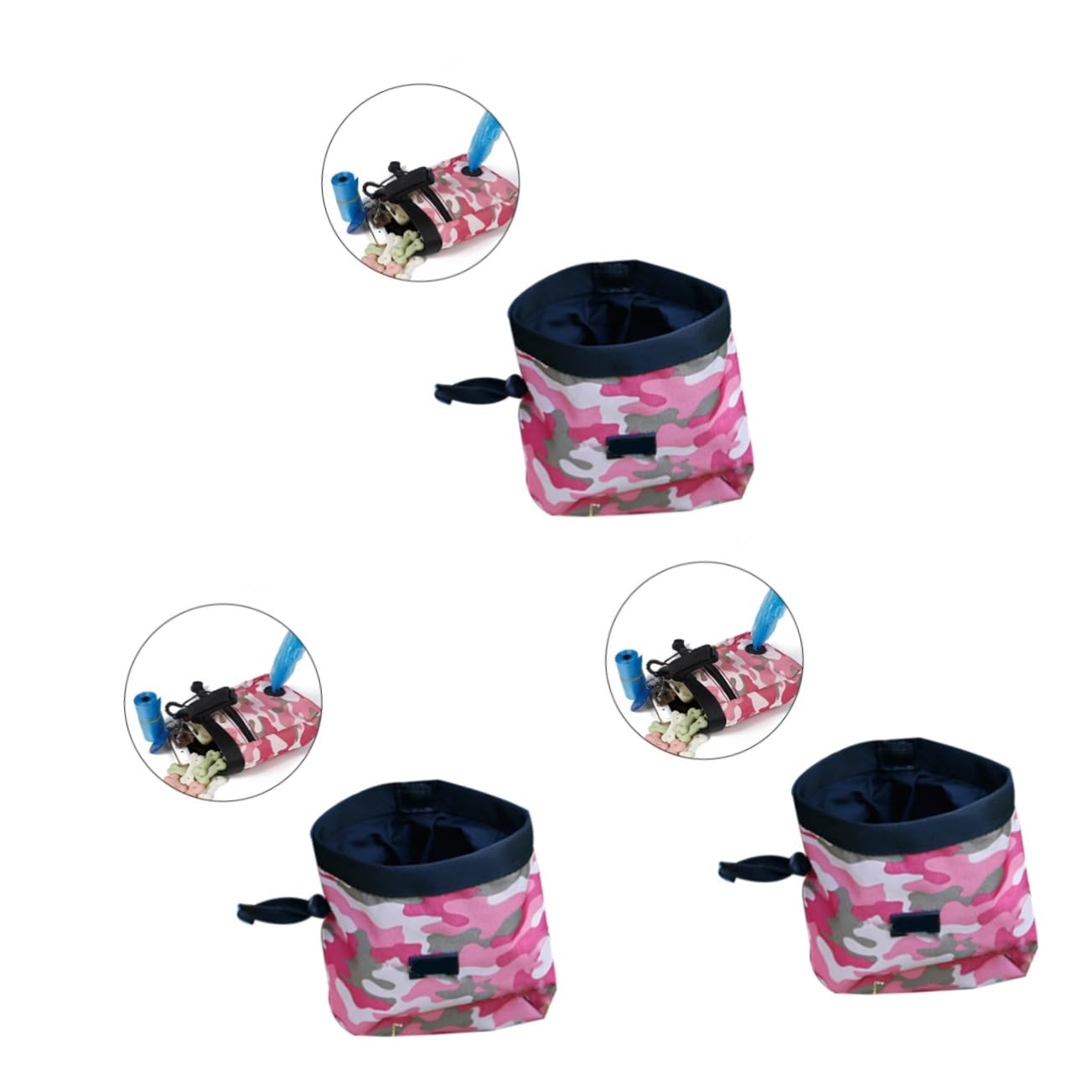 Sosoport 3 Stücke Hund Leckerli Training Beutel Pet Training Leckerli Beutel Clip Hund Leckerli Tasche Taille Tasche Für Größe
