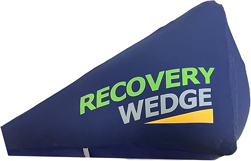 Almohada de elevación de piernas de Recovery Wedge, almohada inflable de cuña para dormir y recuperación posquirúrgica, mejora la circulación y