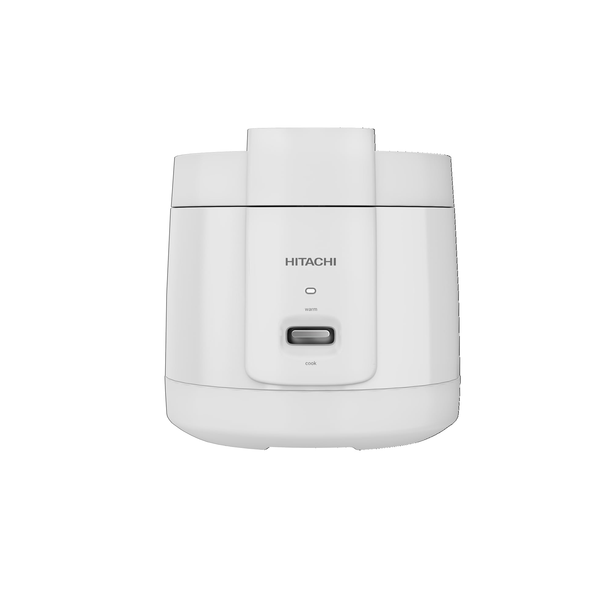 Hitachi Rice Cooker, 1.8 (L) Capacity, 800W-950W Cooking Power, Non-stick inner pot, LED Light Display, Easy to Clean after Cooking, Keeps your food warm for up to 12 hours-White-RZ-S18MNW