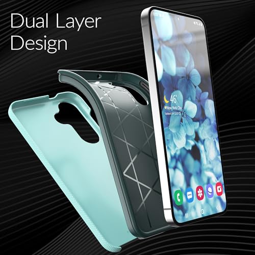 Image of Crave Compatible with Samsung Galaxy S25 Plus Case, Shockproof Protection Dual Layer Case for Samsung Galaxy S25 Plus (6.7 inch) - Aqua