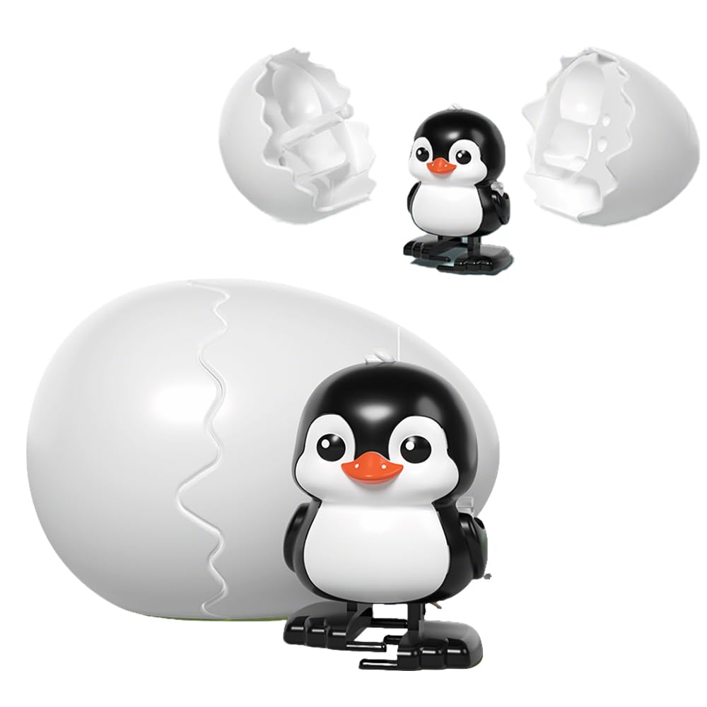 2026 Easter’s Latest Gift, Wind-Up Hatching Animal Surprise Egg, Walking Dinosaur & Penguin Toys
