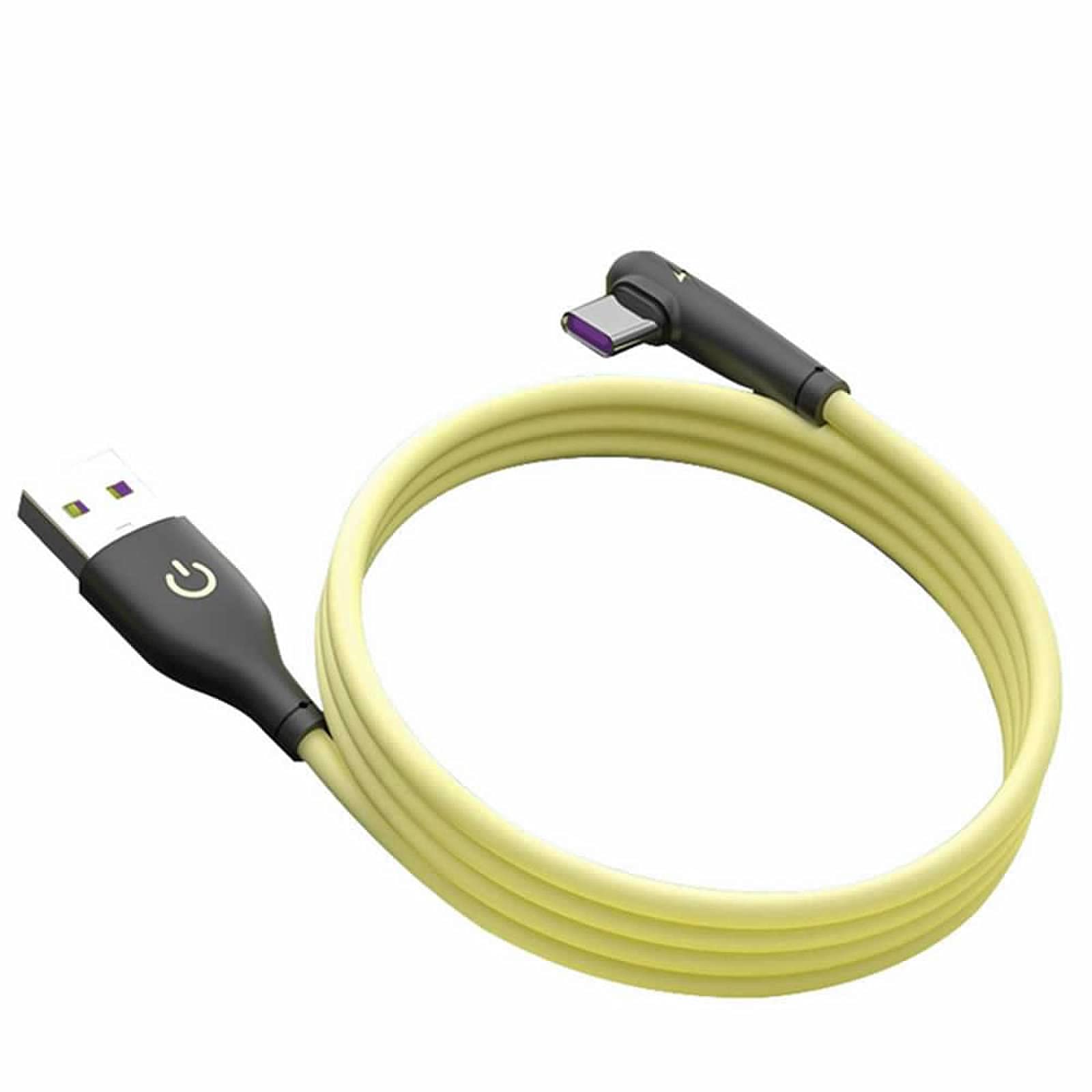 Adattatore USB-C Angolo Retto 90° Per Ricarica Rapida - Estensore Piegato Per Gaming, Tablet E Telefono