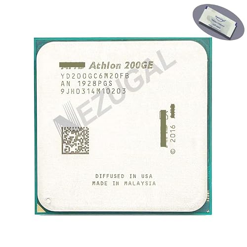 Athlon 200GE X2-200GE X2 200GE YD200GC6M2OFB YD200GC6FBBOX YD200GC6FBMPK 3.2 Ghz Dual Core 4M 35W AM4 CPU processor