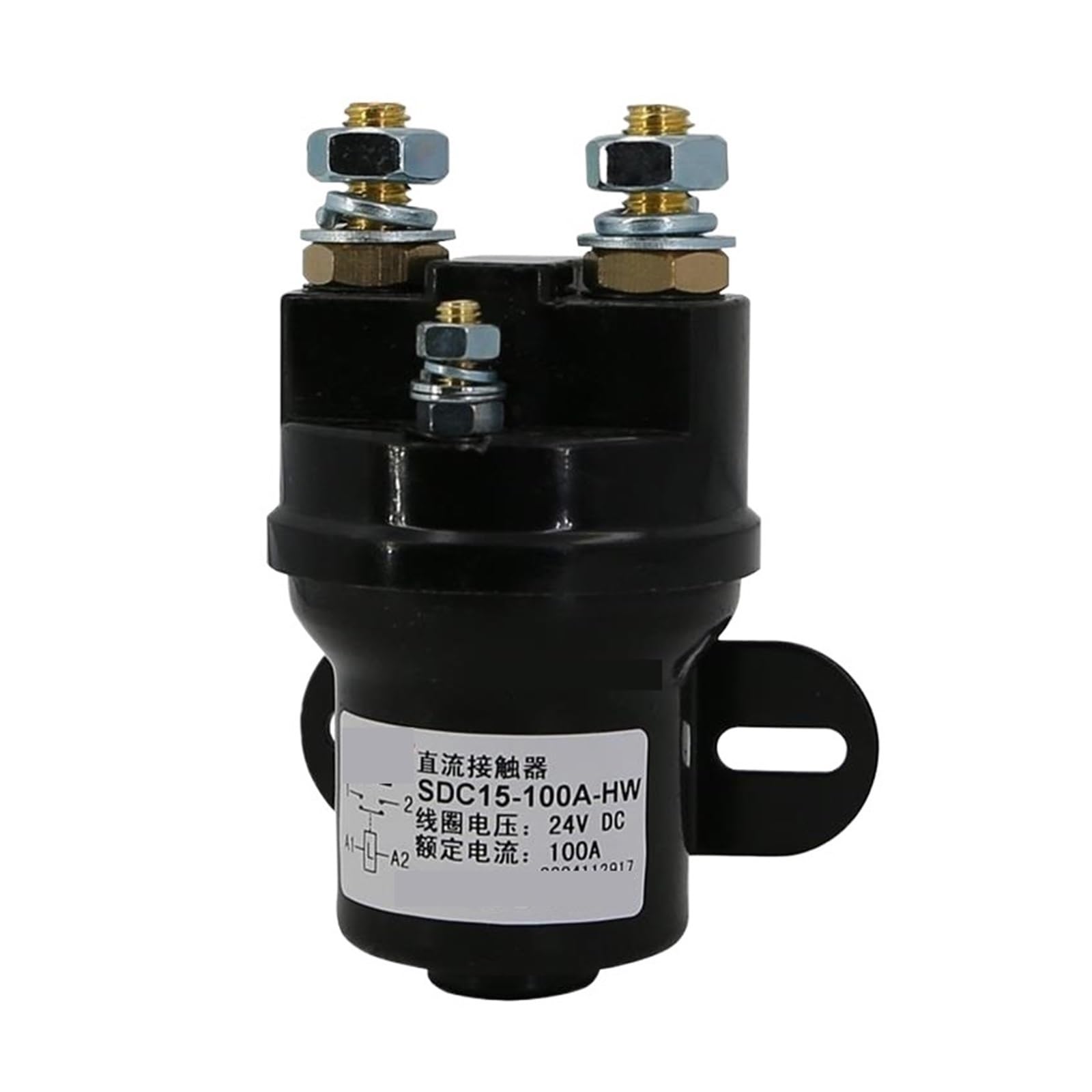 Relais de démarreur SDC15-100A contacteur de puissance DC 24V 48V 72V
